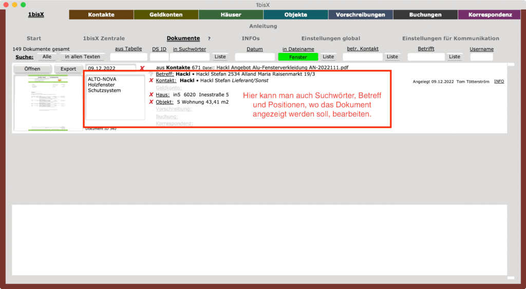 Dokument speichern 9.